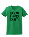 He's My Lucky Charm - Matching Couples Design Womens T-Shirt by TooLoud-Womens T-Shirt-TooLoud-Kelly-Green-X-Small-Davson Sales