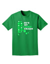 He's My Lucky Charm - Right Adult Dark T-Shirt-Mens T-Shirt-TooLoud-Kelly-Green-Small-Davson Sales