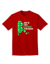 He's My Lucky Charm - Right Adult Dark T-Shirt-Mens T-Shirt-TooLoud-Red-Small-Davson Sales