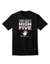 High Five In The Face Adult Dark T-Shirt-Mens T-Shirt-TooLoud-Black-Small-Davson Sales