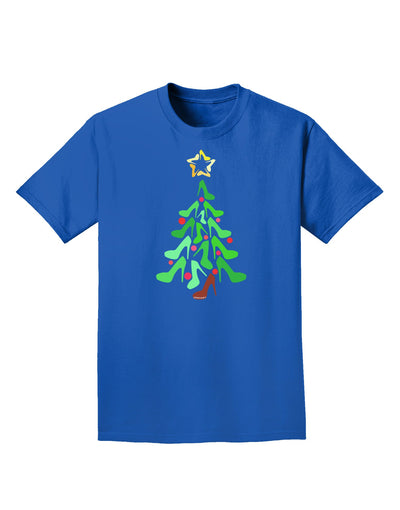 High Heels Shoes Christmas Tree Adult Dark T-Shirt-Mens T-Shirt-TooLoud-Royal-Blue-Small-Davson Sales