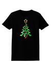 High Heels Shoes Christmas Tree Womens Dark T-Shirt-TooLoud-Black-X-Small-Davson Sales