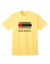 High-Performance Battery Drained Adult T-Shirt for Tech Enthusiasts-Mens T-shirts-TooLoud-Yellow-Small-Davson Sales