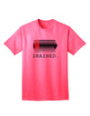 High-Performance Battery Drained Adult T-Shirt for Tech Enthusiasts-Mens T-shirts-TooLoud-Neon-Pink-Small-Davson Sales