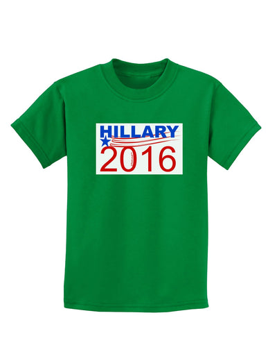 Hillary 2016 Childrens Dark T-Shirt-Childrens T-Shirt-TooLoud-Kelly-Green-X-Small-Davson Sales
