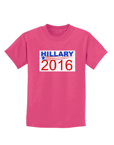 Hillary 2016 Childrens Dark T-Shirt-Childrens T-Shirt-TooLoud-Sangria-X-Small-Davson Sales