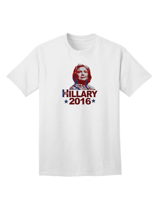 Hillary 2016 Face Adult T-Shirt-Mens T-Shirt-TooLoud-White-Small-Davson Sales