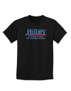 Hillary A Strong Woman Childrens Dark T-Shirt-Childrens T-Shirt-TooLoud-Black-X-Small-Davson Sales