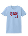 Hillary Jersey 16 Womens T-Shirt-Womens T-Shirt-TooLoud-Light-Blue-X-Small-Davson Sales