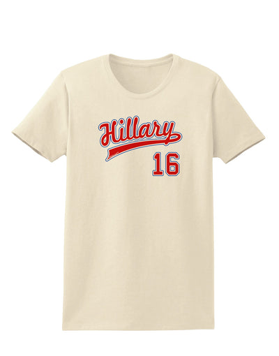 Hillary Jersey 16 Womens T-Shirt-Womens T-Shirt-TooLoud-Natural-X-Small-Davson Sales