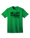 Hillary for President Flag Adult T-Shirt-Mens T-Shirt-TooLoud-Kelly-Green-Small-Davson Sales