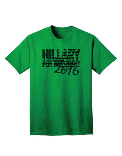 Hillary for President Flag Adult T-Shirt-Mens T-Shirt-TooLoud-Kelly-Green-Small-Davson Sales