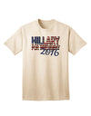 Hillary for President Flag Adult T-Shirt-Mens T-Shirt-TooLoud-Natural-Small-Davson Sales