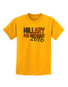 Hillary for President Flag Childrens T-Shirt-Childrens T-Shirt-TooLoud-Gold-X-Small-Davson Sales