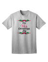 His Christmas Joy Matching His & Hers Adult T-Shirt-Mens T-Shirt-TooLoud-AshGray-Small-Davson Sales