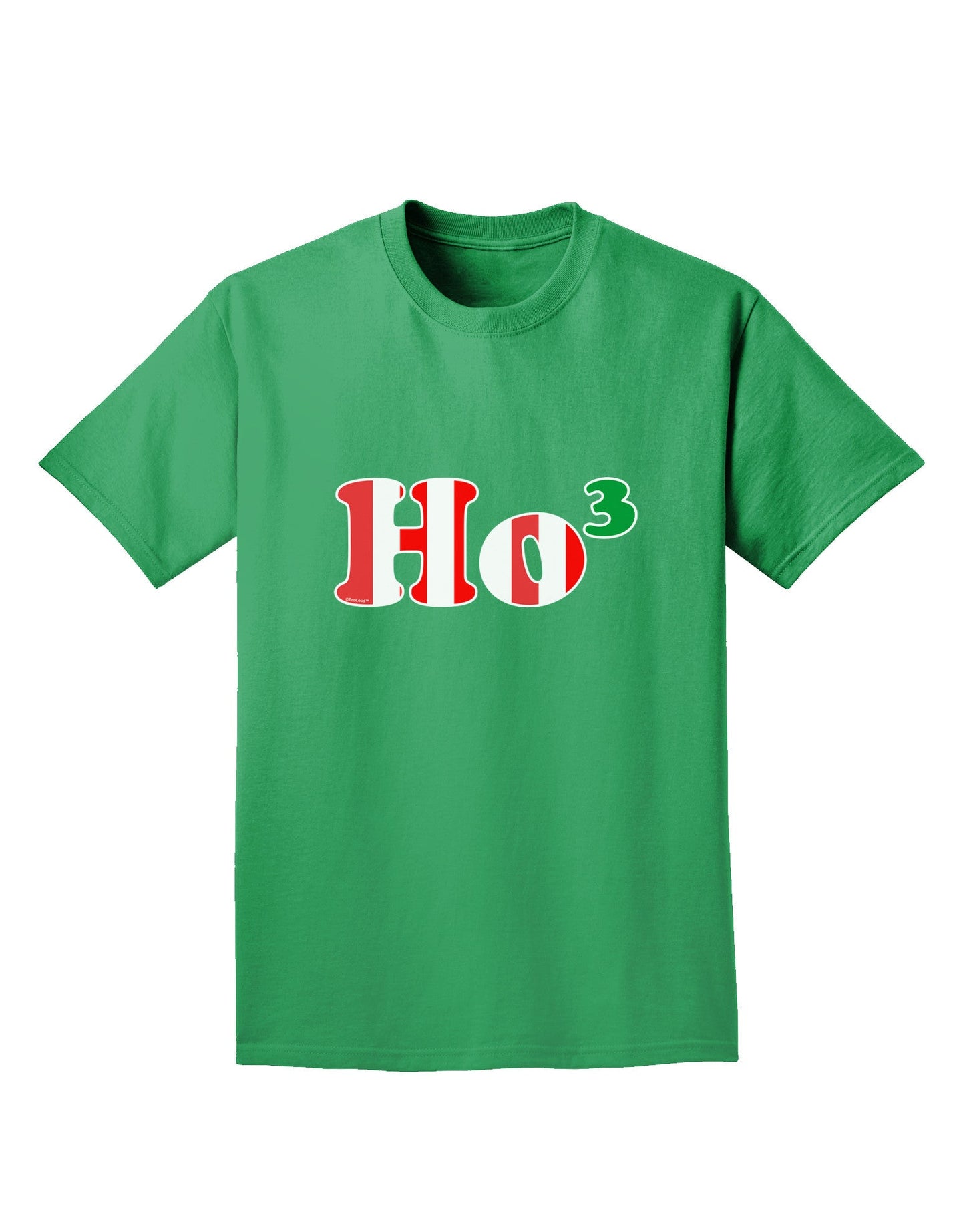 Ho Ho Ho Math Christmas Adult Dark T-Shirt-Mens T-Shirt-TooLoud-Kelly-Green-Small-Davson Sales