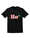 Ho Ho Ho Math Christmas Adult Dark T-Shirt-Mens T-Shirt-TooLoud-Black-Small-Davson Sales