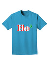 Ho Ho Ho Math Christmas Adult Dark T-Shirt-Mens T-Shirt-TooLoud-Turquoise-Small-Davson Sales