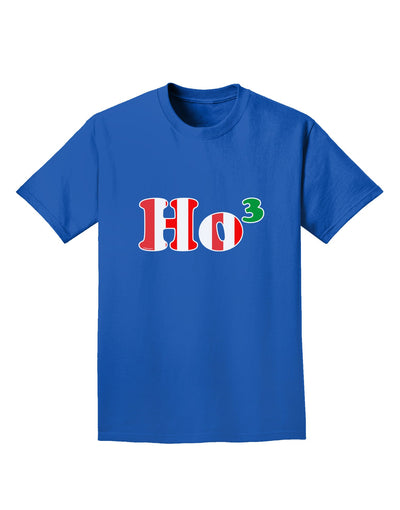 Ho Ho Ho Math Christmas Adult Dark T-Shirt-Mens T-Shirt-TooLoud-Royal-Blue-Small-Davson Sales