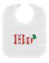 Ho Ho Ho Math Christmas Baby Bib