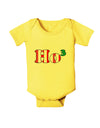 Ho Ho Ho Math Christmas Baby Romper Bodysuit-Baby Romper-TooLoud-Yellow-06-Months-Davson Sales