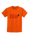 Ho Ho Ho Math Christmas Childrens T-Shirt-Childrens T-Shirt-TooLoud-Orange-X-Small-Davson Sales