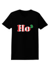 Ho Ho Ho Math Christmas Womens Dark T-Shirt-TooLoud-Black-X-Small-Davson Sales