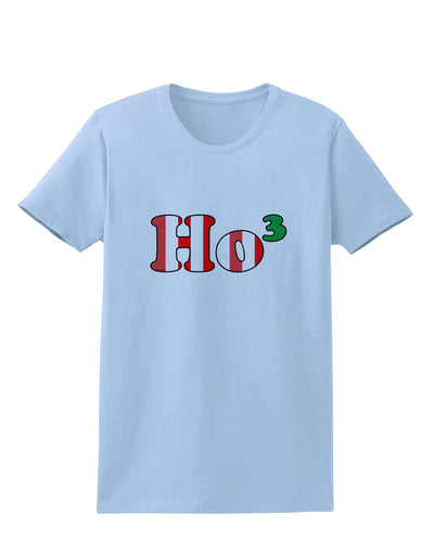 Ho Ho Ho Math Christmas Womens T-Shirt-Womens T-Shirt-TooLoud-Light-Blue-X-Small-Davson Sales
