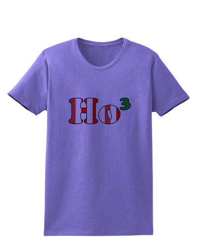 Ho Ho Ho Math Christmas Womens T-Shirt-Womens T-Shirt-TooLoud-Violet-X-Small-Davson Sales