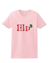 Ho Ho Ho Math Christmas Womens T-Shirt-Womens T-Shirt-TooLoud-PalePink-X-Small-Davson Sales