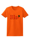 Ho Ho Ho Math Christmas Womens T-Shirt-Womens T-Shirt-TooLoud-Orange-X-Small-Davson Sales