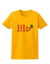 Ho Ho Ho Math Christmas Womens T-Shirt-Womens T-Shirt-TooLoud-Gold-X-Small-Davson Sales