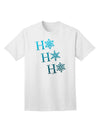Ho Ho Ho Snowflakes Adult T-Shirt-Mens T-Shirt-TooLoud-White-Small-Davson Sales