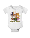 Hocus Pocus Witches Baby Romper Bodysuit-Baby Romper-TooLoud-White-06-Months-Davson Sales