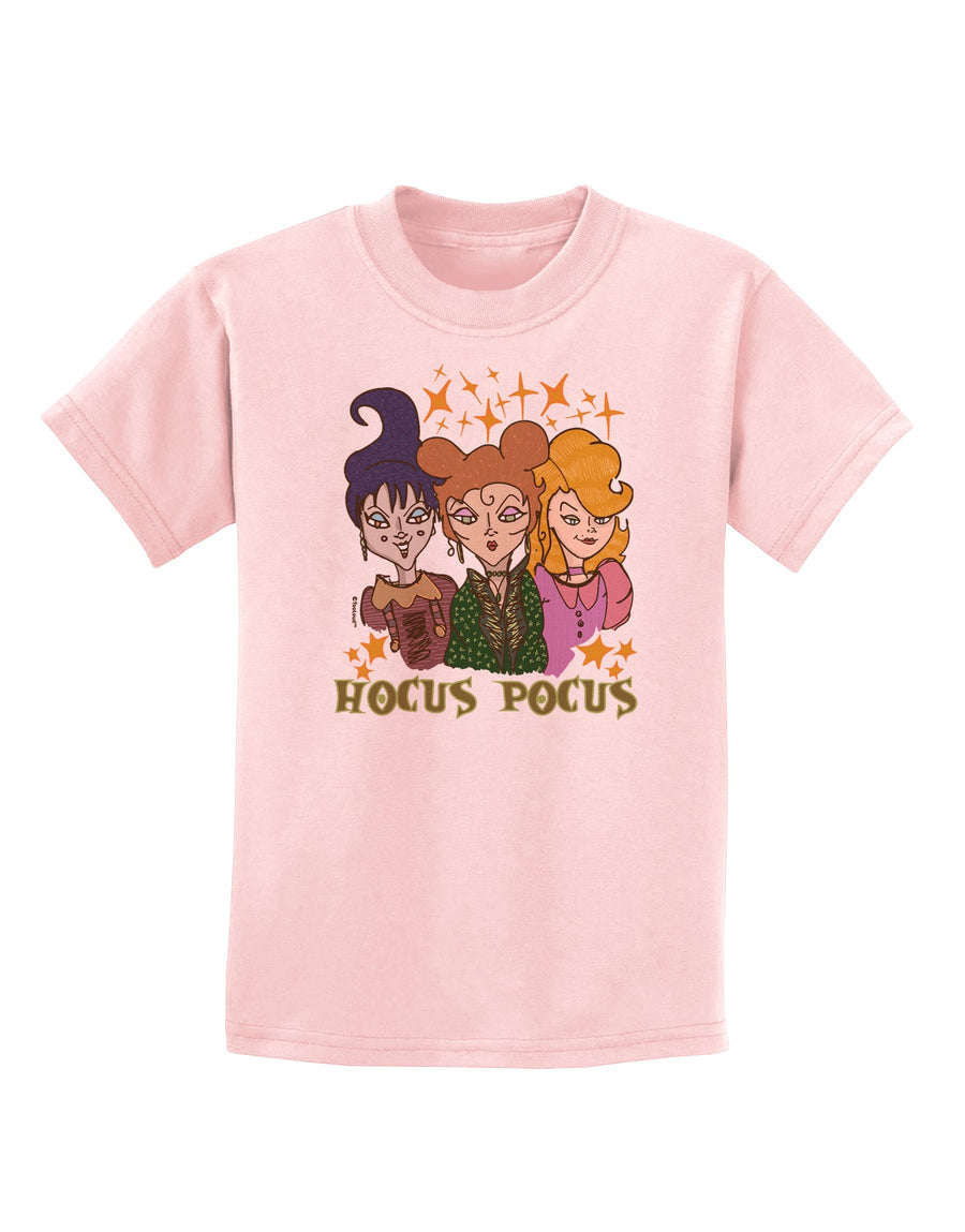 Hocus Pocus Witches Childrens T-Shirt-Childrens T-Shirt-TooLoud-White-X-Small-Davson Sales