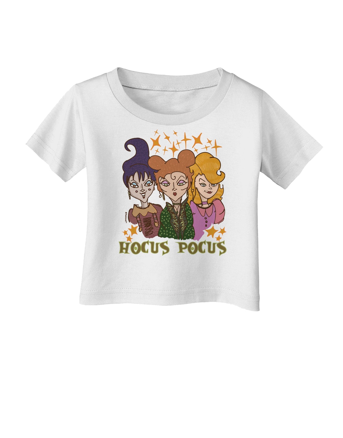 Hocus Pocus Witches Infant T-Shirt-Infant T-Shirt-TooLoud-White-06-Months-Davson Sales