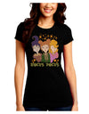 Hocus Pocus Witches Juniors Petite T-Shirt-Womens T-Shirt-TooLoud-Black-Juniors Fitted Small-Davson Sales