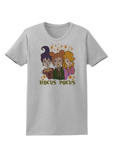 Hocus Pocus Witches Womens T-Shirt-Womens T-Shirt-TooLoud-AshGray-X-Small-Davson Sales