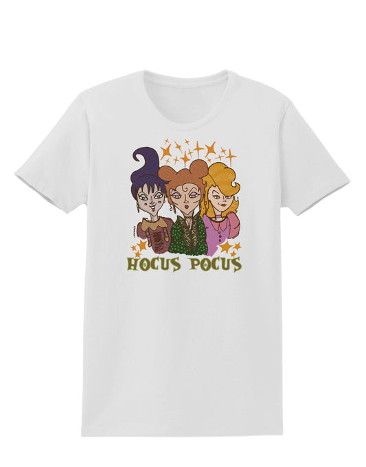 Hocus Pocus Witches Womens T-Shirt-Womens T-Shirt-TooLoud-White-X-Small-Davson Sales