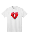 Hole Heartedly Broken Heart Adult T-Shirt-Mens T-Shirt-TooLoud-White-Small-Davson Sales