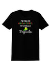 Holiday Spirit - Tequila Womens Dark T-Shirt-TooLoud-Black-X-Small-Davson Sales