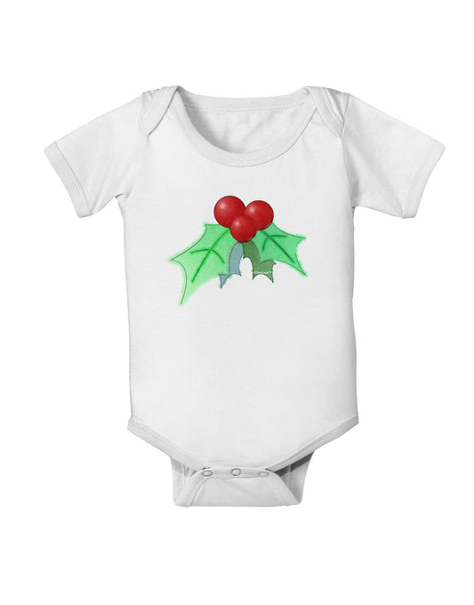 Holly Watercolor Baby Romper Bodysuit-Baby Romper-TooLoud-White-06-Months-Davson Sales