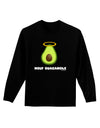 Holy Guacamole Design Adult Long Sleeve Dark T-Shirt by TooLoud-TooLoud-Black-Small-Davson Sales