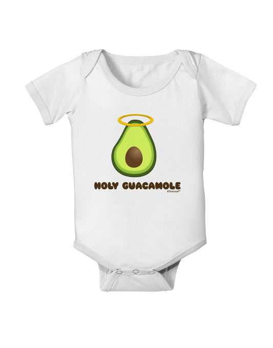 Holy Guacamole Design Baby Romper Bodysuit by TooLoud-Baby Romper-TooLoud-White-06-Months-Davson Sales