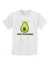 Holy Guacamole Design Childrens T-Shirt by TooLoud-Childrens T-Shirt-TooLoud-White-X-Small-Davson Sales