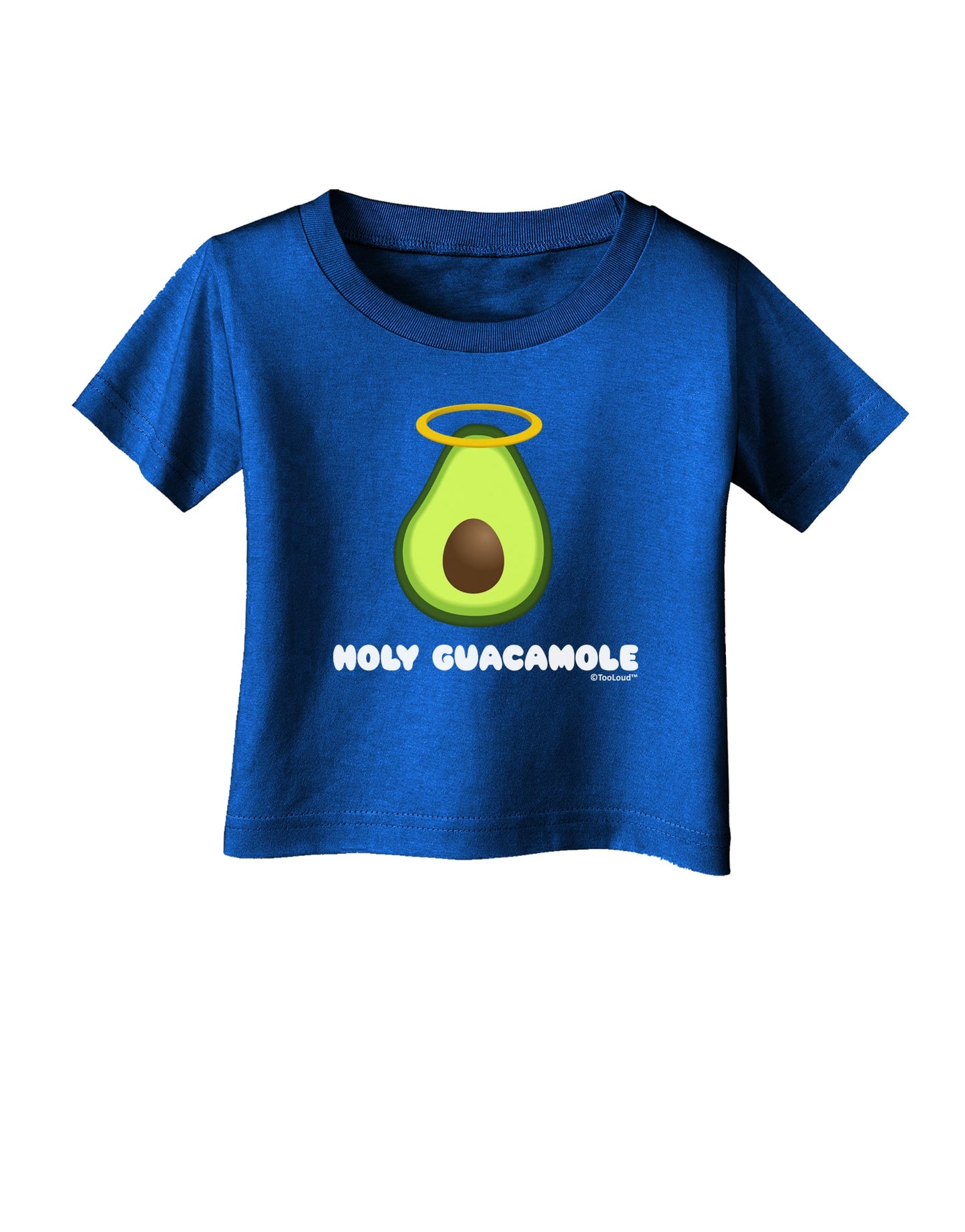 Holy Guacamole Design Infant T-Shirt Dark by TooLoud-Infant T-Shirt-TooLoud-Royal-Blue-06-Months-Davson Sales
