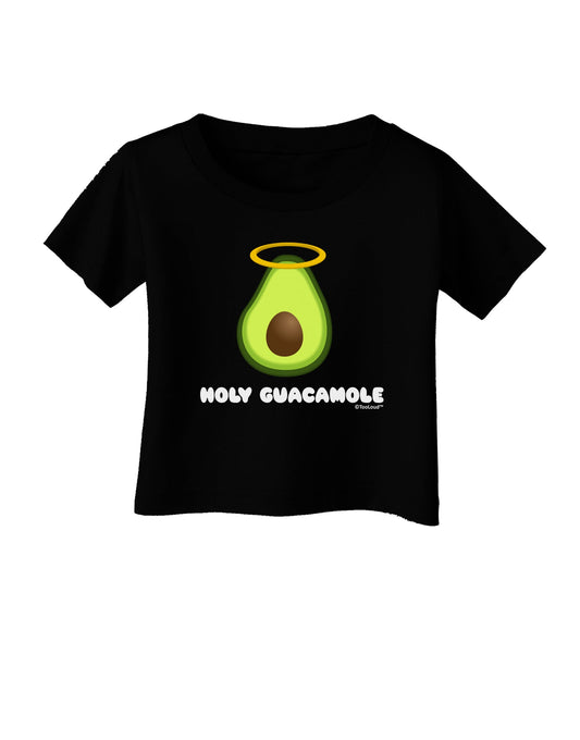 Holy Guacamole Design Infant T-Shirt Dark by TooLoud-Infant T-Shirt-TooLoud-Black-06-Months-Davson Sales