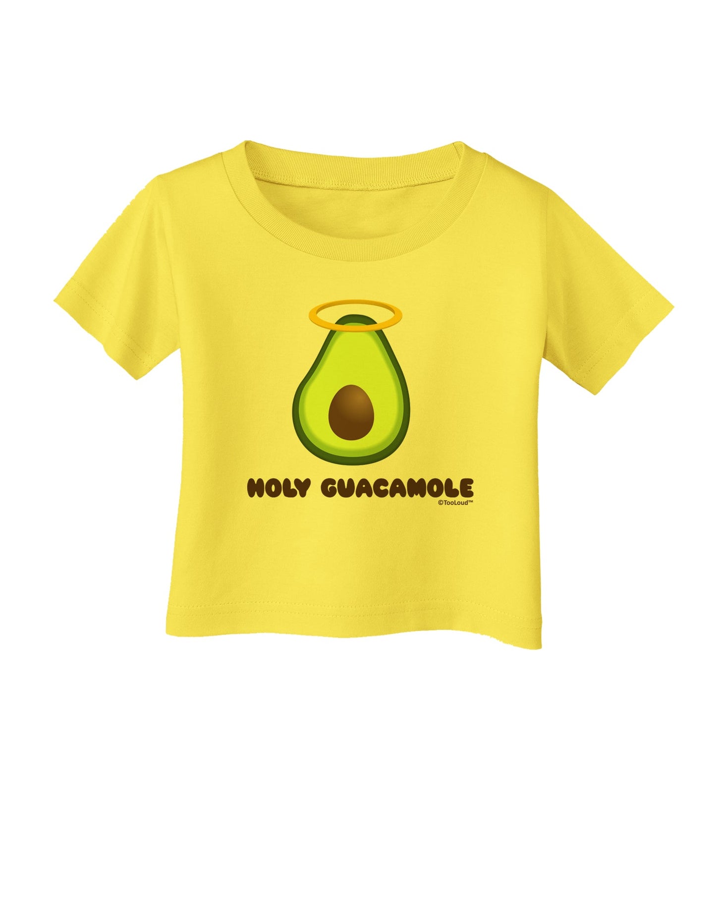 Holy Guacamole Design Infant T-Shirt by TooLoud-Infant T-Shirt-TooLoud-Yellow-06-Months-Davson Sales