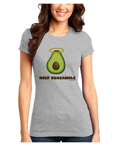 Holy Guacamole Design Juniors T-Shirt by TooLoud-Womens Juniors T-Shirt-TooLoud-Ash-Gray-Juniors Fitted X-Small-Davson Sales