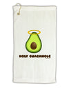 Holy Guacamole Design Micro Terry Gromet Golf Towel 16 x 25 inch by TooLoud-Golf Towel-TooLoud-White-Davson Sales